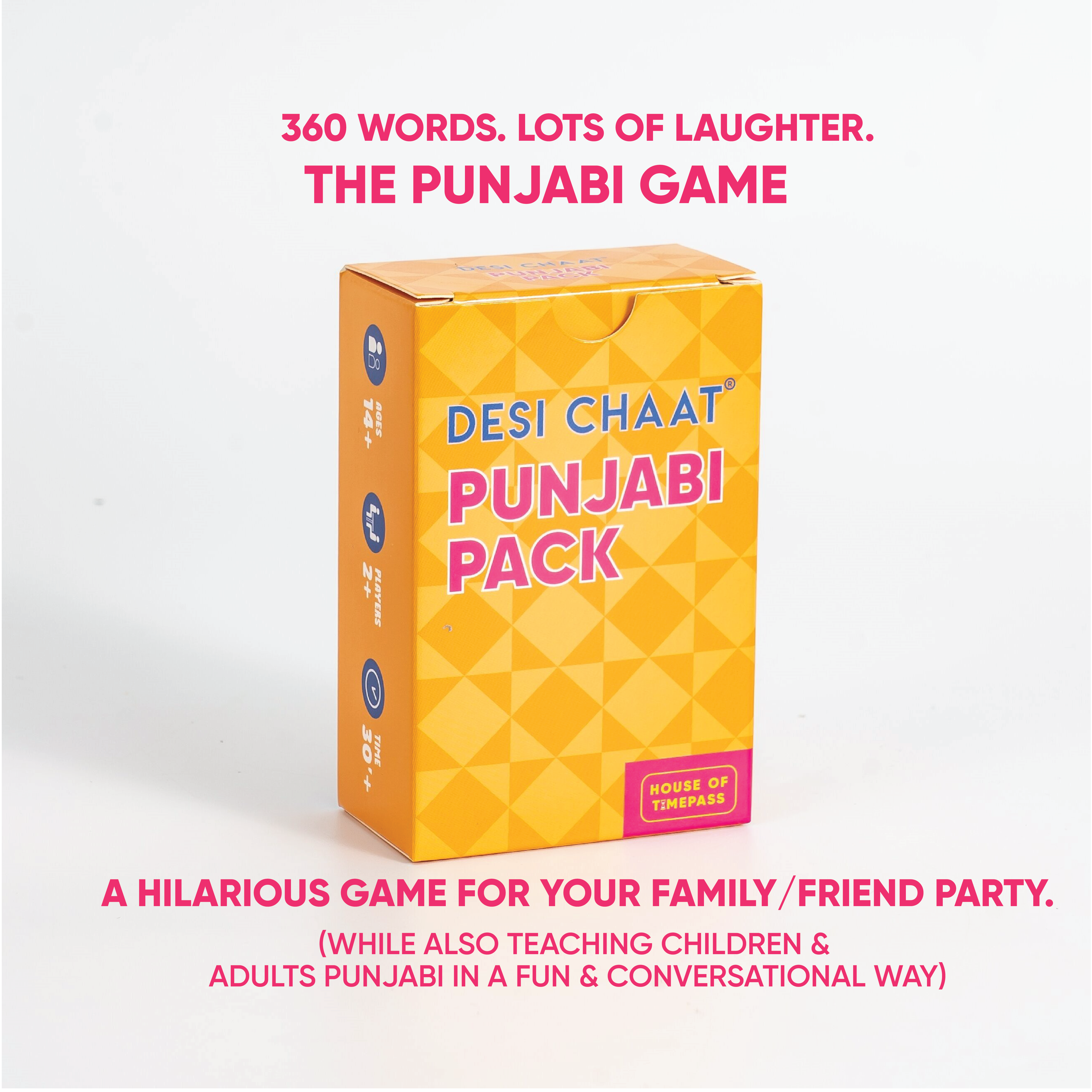 Desi Chaat Punjabi Pack: 360 words of Punjabi music, food and culture for family and friends